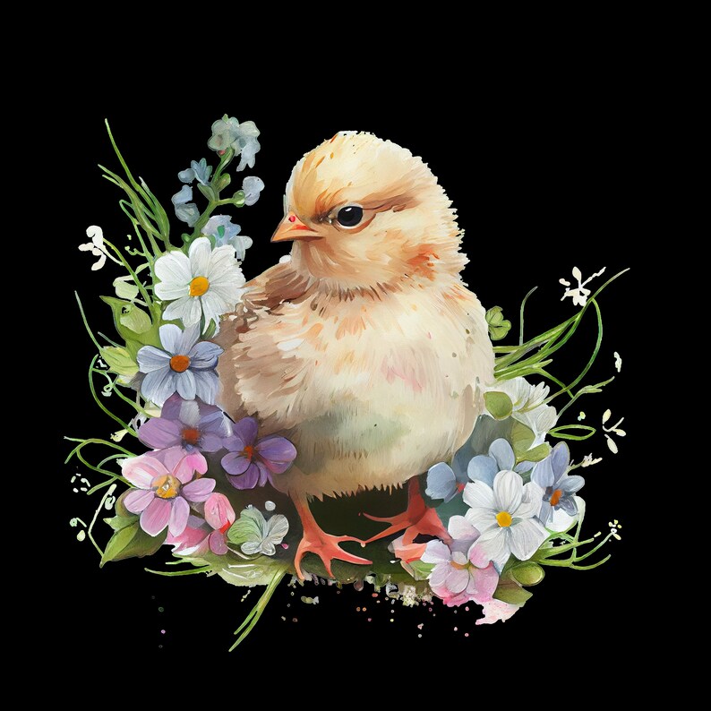 8 4 X 6 Printable (in Canva and PDF) Blank Greeting Cards - Chicks With ...