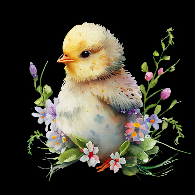 8 4 X 6 Printable (in Canva and PDF) Blank Greeting Cards - Chicks With ...