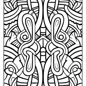 250 Mindful Patterns Stress Relief Coloring Pages | Printable Mandala ...