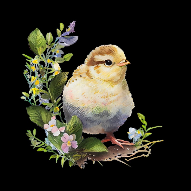 8 4 X 6 Printable (in Canva and PDF) Blank Greeting Cards - Chicks With ...
