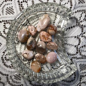 Flower Agate Tumble