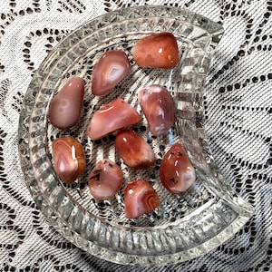 Apricot Agate Tumble