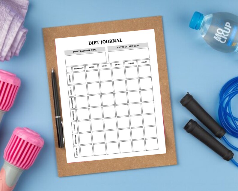 Digital Planner for Tablet Premium 2024 2025 Workout Planner, Fitness