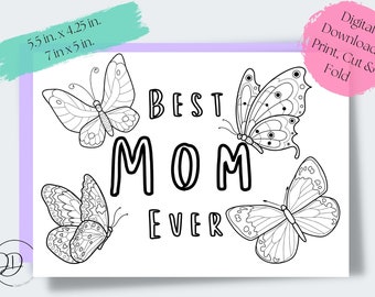 Mother's Day Card/ Mothers Day Card/ Printable/ Instant Download