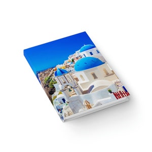 Journal - Ruled Line - Oia Town on Santorini Island