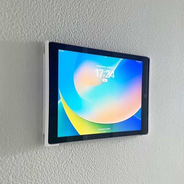 Sleek Custom Tablet Wall Mount (apple, fire, android, google, kindle, etc) | Smart Home Hub, Recipe, Apple HomeKit, Gallery, Exhibit