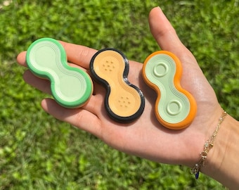 Custom Pill Magnet Slider | Textured Adult Stim Toy | Sensory ASMR Stress Toy | Pocket Sized On-The-Go Discreet