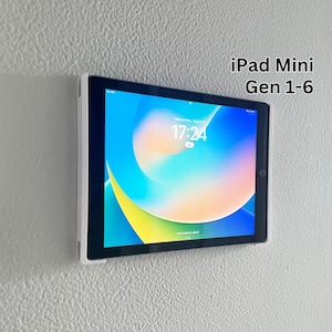 Sleek, Hidden iPad Mini Wall Mount | Smart Home Hub Tablet Display (iPad Mini 1 to 6)