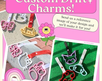 Custom Drift Charms | JDM Tsurikawa Hand Strap | Cute Kawaii-Shaped Hand Loop Car Decoration
