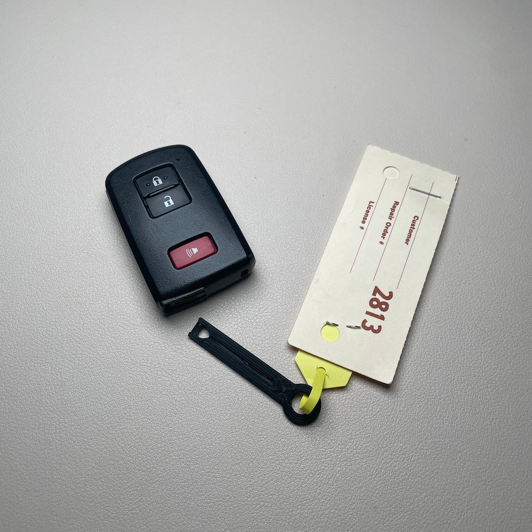 Toyota Valet Key 3x Push Start Remote Key Dummy Toyota HYQ14FBA Valet