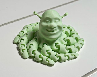 Articulated Shrecktopus Octopus Ogre Stim | Fun Adult Stim Toy | Sensory ASMR Stress Toy | Pocket Sized On-The-Go Discreet & Quiet