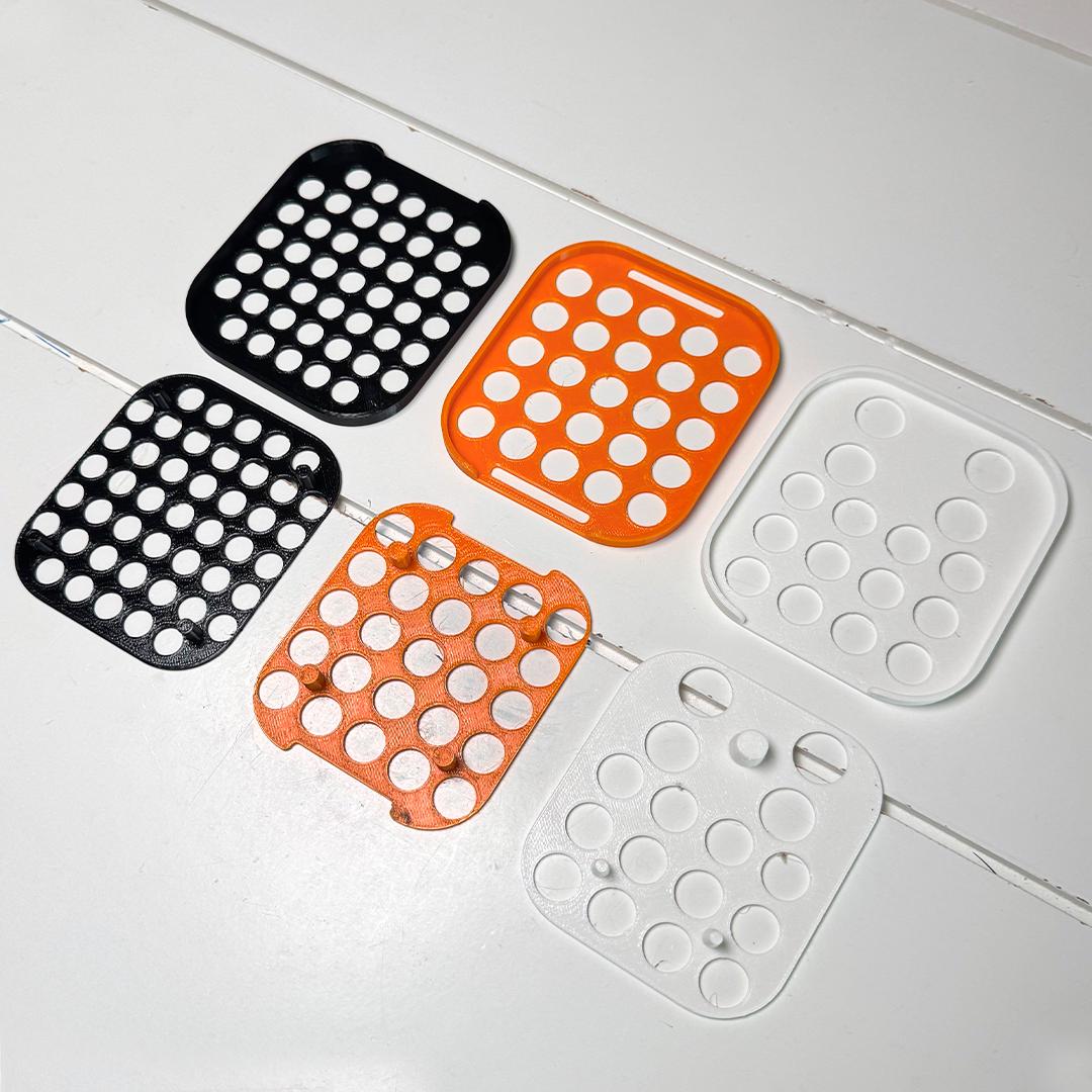 Ikea Skadis Bin Divider Organizer for Stationary, Pens, Pencils, Rulers ...