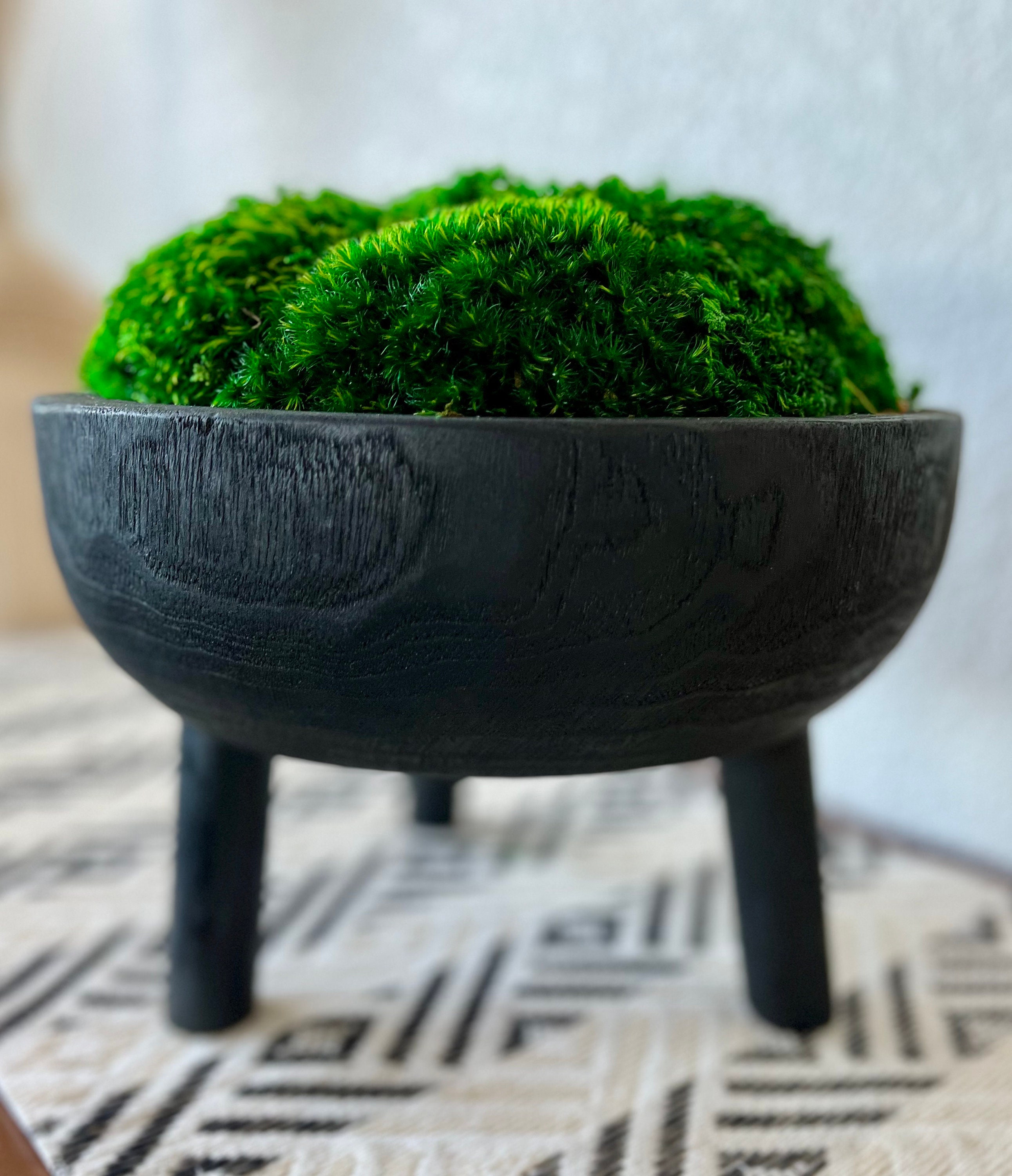 Artificial Moss Fake Lichen Simulation Green Plant Moss Grass Pole Cushion  Moss Natural Decorative Colorful Faux