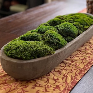 Moss Centerpiece table decor preserved moss centerpiece for rustic wedding table arrangement gift for house warming client gift home decor