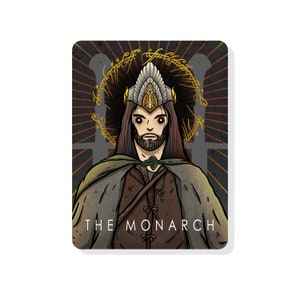 The Monarch Token for Magic The Gathering