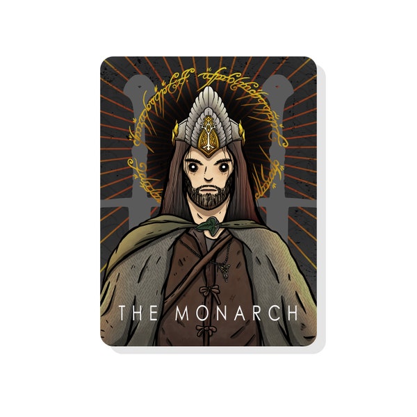 The Monarch Token for Magic The Gathering