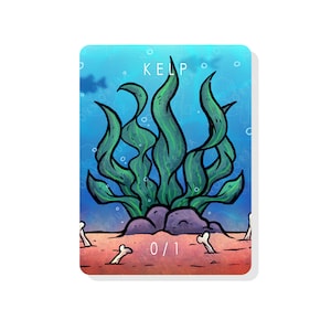 0/1 Kelp Token for Magic The Gathering