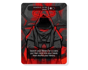 Demonic Tutor Proxy for Magic The Gathering