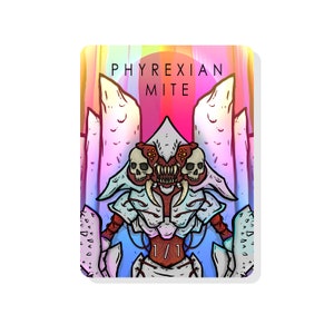 Ficha de ácaro pirexiano para Magic The Gathering