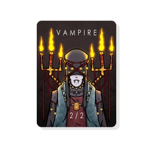 2/2 Vampire Token for Magic The Gathering