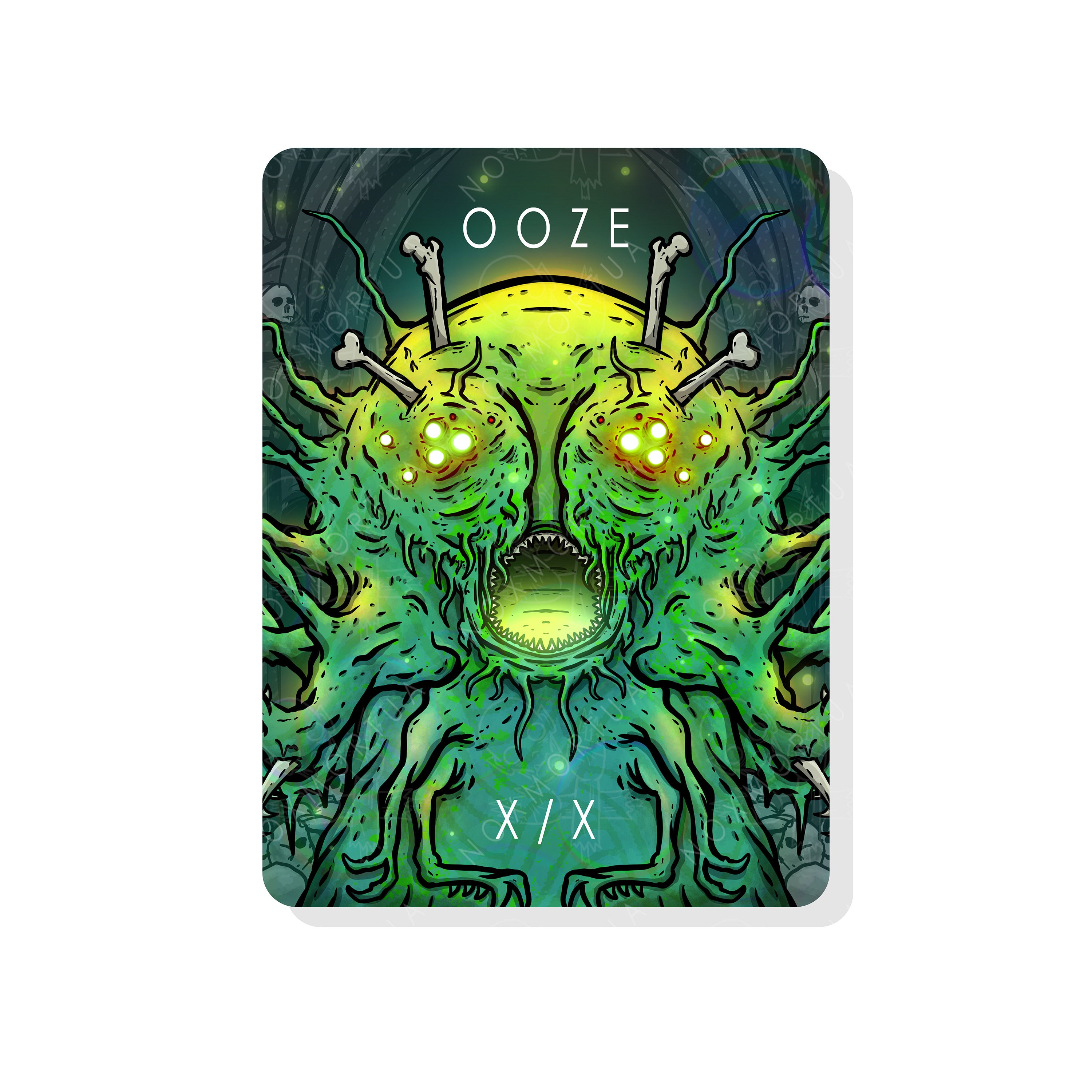 X/X Ooze Token for Magic the Gathering - Etsy