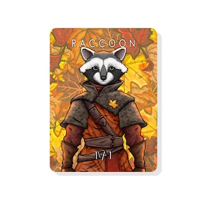 1/1 jeton raton laveur pour Magic The Gathering