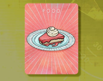 Fallout Perfect Preserved Pie Food Token voor Magic The Gathering