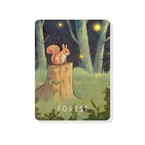 Squirrel Themed Forest Token for Magic The Gathering