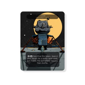 Lander Token for Magic The Gathering