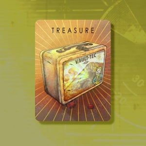 Ficha do Tesouro da Lancheira Fallout para Magic The Gathering