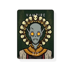 2/2 Vampire Token for Magic The Gathering