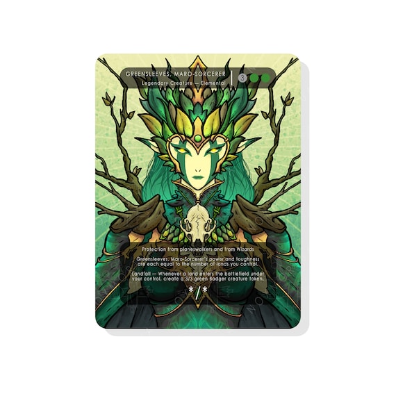 Greensleeves, Maro-sorcerer Proxy for Magic the Gathering - Etsy Ireland Greensleeves, Maro-sorcerer Proxy for Magic the Gathering - Etsy Ireland