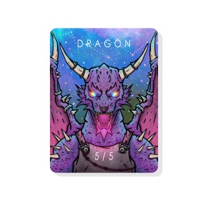 5/5 Dragon Token for Magic The Gathering