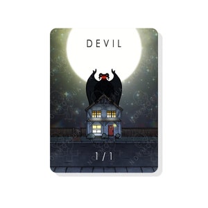 1/1 Devil Token for Magic The Gathering