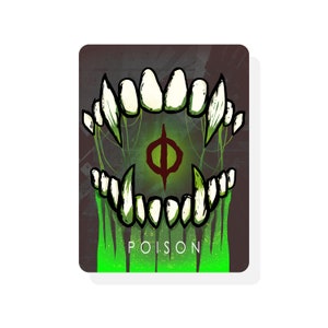 Ficha de veneno para Magic The Gathering