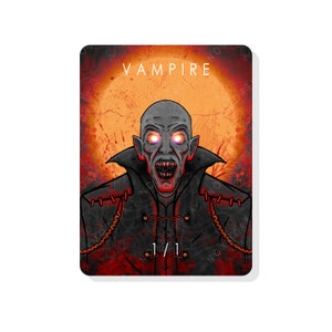 1/1 Vampire Token for Magic The Gathering