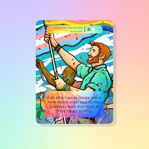 Gesalbte Prozession Pride Proxy für Magic The Gathering