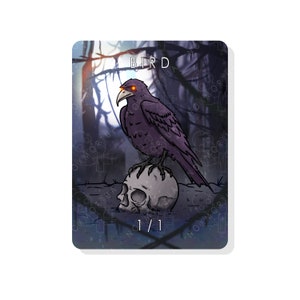 1/1 Bird Token for Magic The Gathering