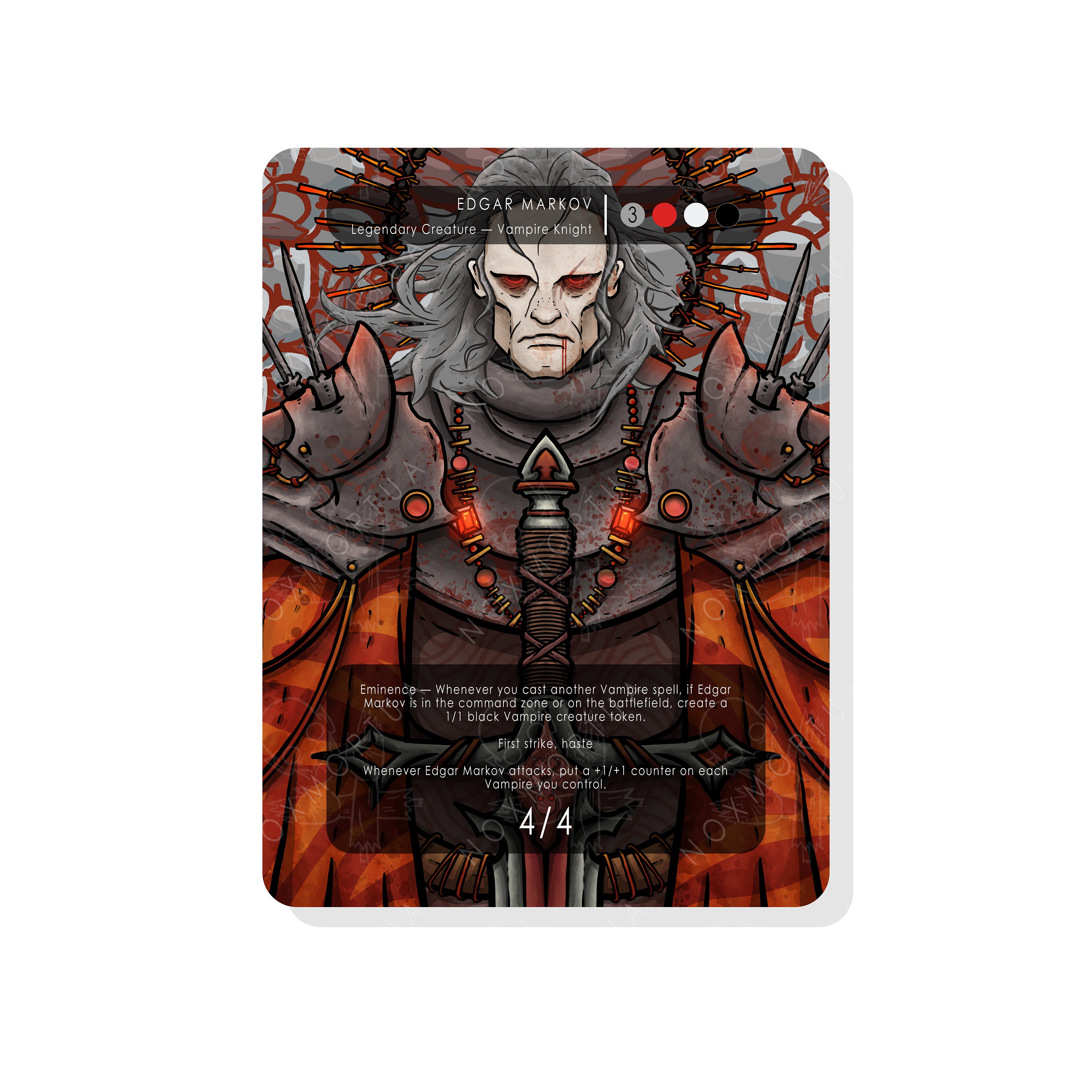 Edgar Markov Proxy for Magic the Gathering - Etsy
