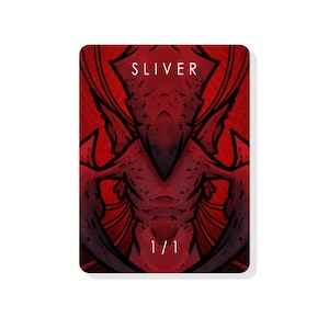 Sliver Token for Magic The Gathering
