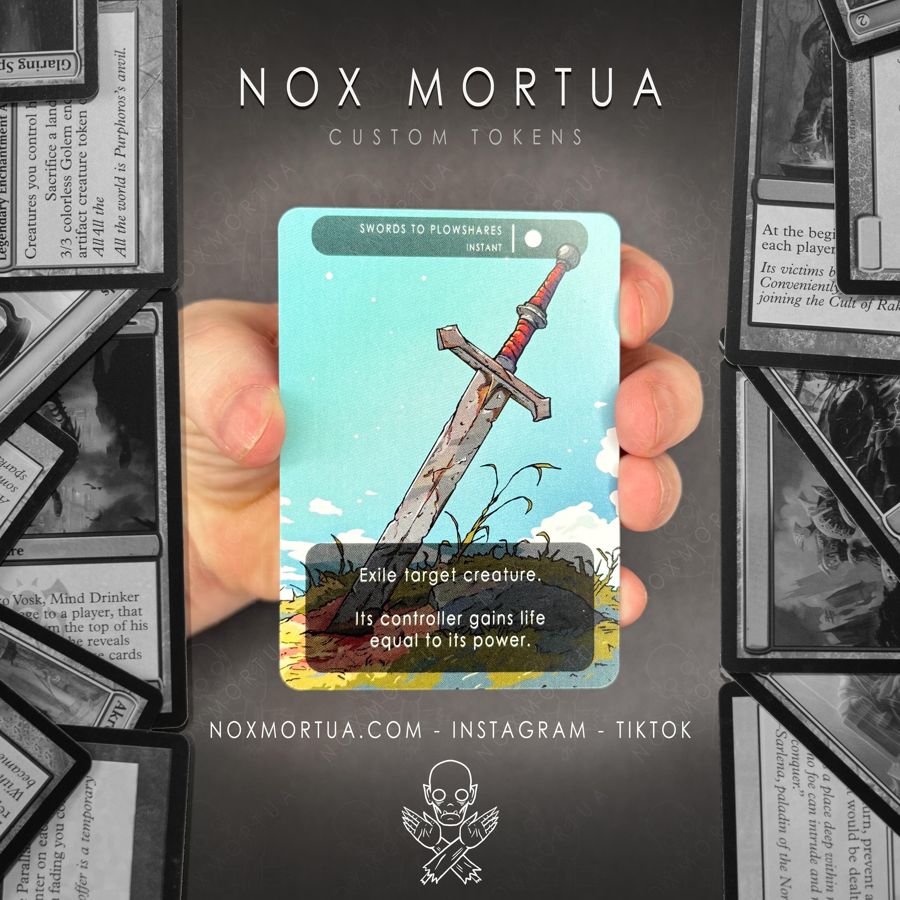 マジック：ザ・ギャザリングの「剣を鍬に」 - Etsy 日本