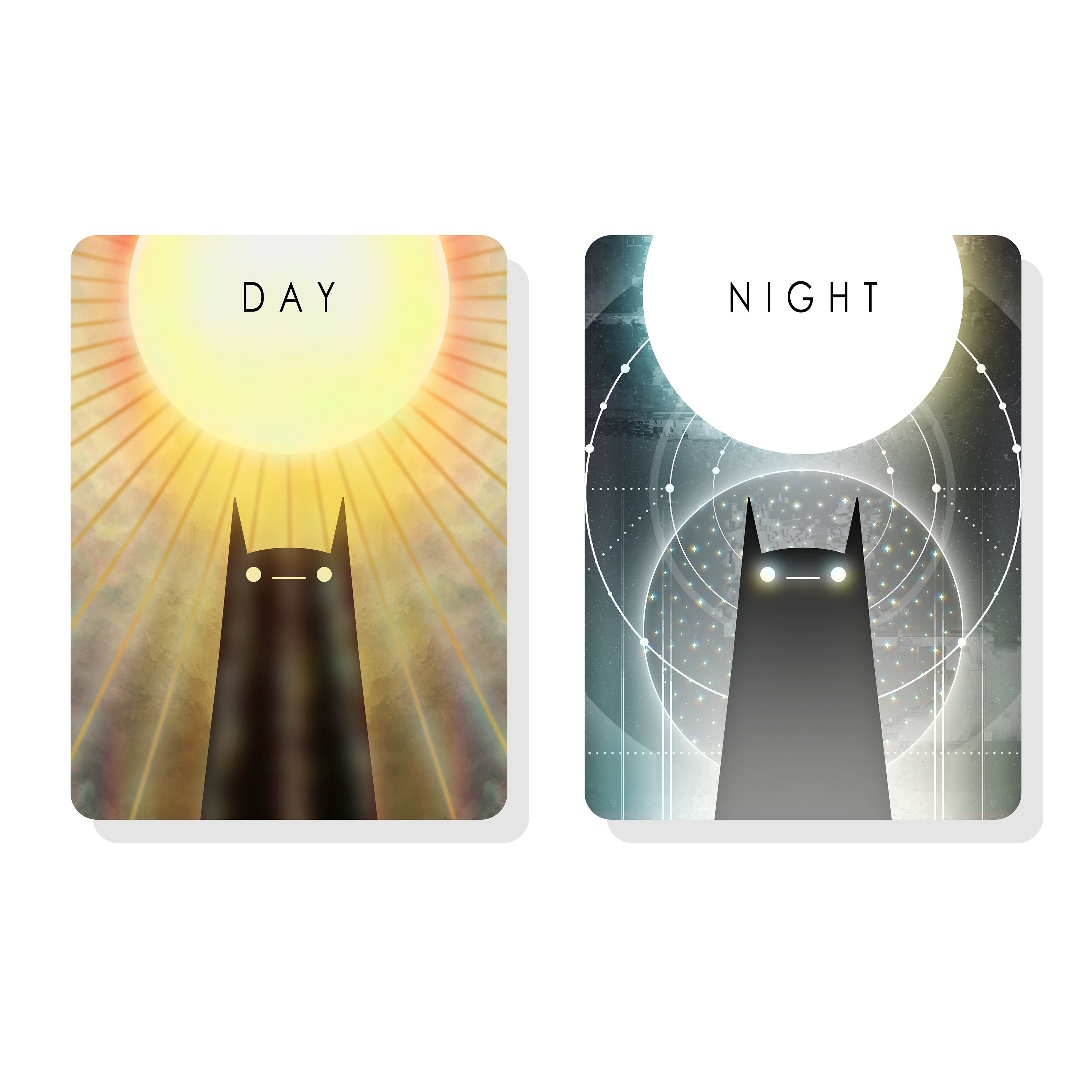Day / Night Token for Magic the Gathering - Etsy Day / Night Token for Magic the Gathering - Etsy