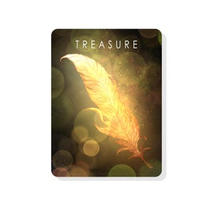 Jeton du trésor du bas du phénix pour Magic The Gathering