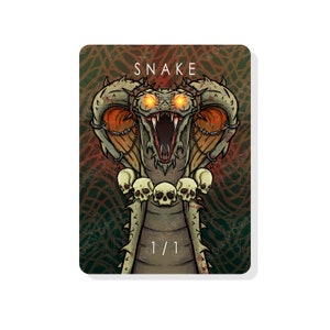 Token de Cobra para Magic The Gathering