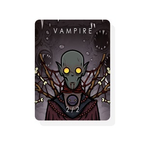 2/2 Vampire Token for Magic The Gathering