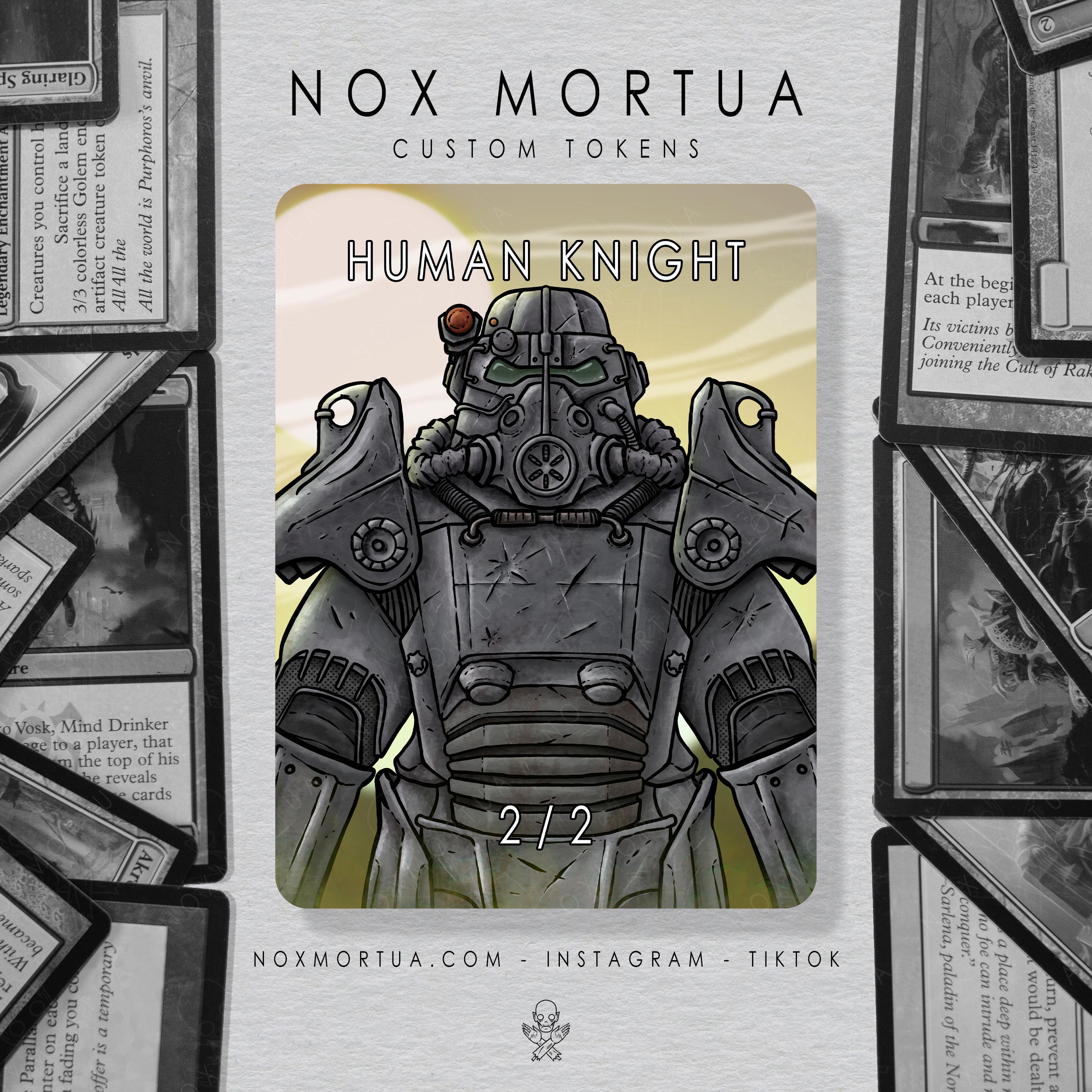 Fallout Power Armor Token Bundle for Magic the Gathering - Etsy