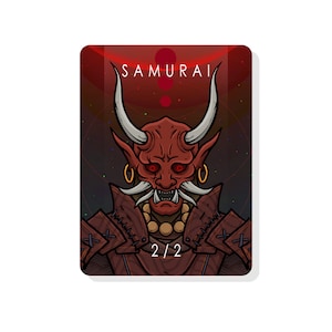 Samurai Token for Magic The Gathering