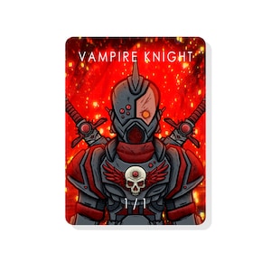 1/1 Vampire Knight Token for Magic The Gathering