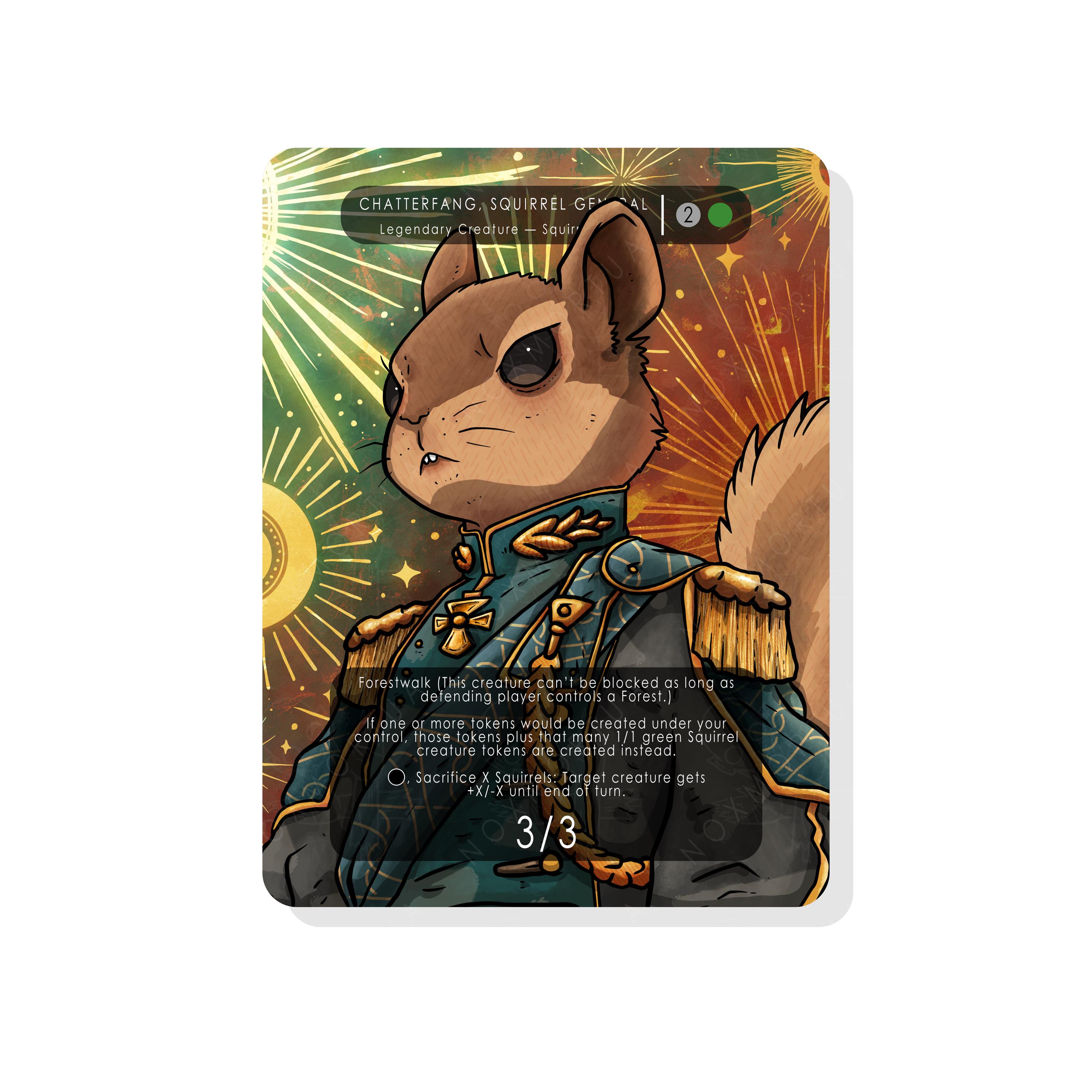mtg squirrel token cards Squirrel Token (1/1) by Jason A. Engle