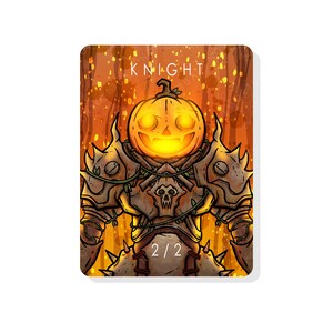 2/2 Knight Token for Magic The Gathering